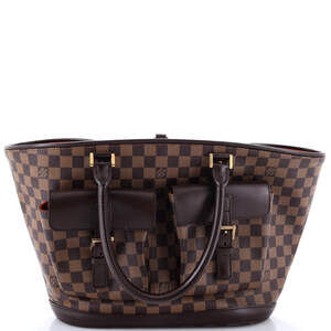 Louis Vuitton GM Manosque Handbag Damier